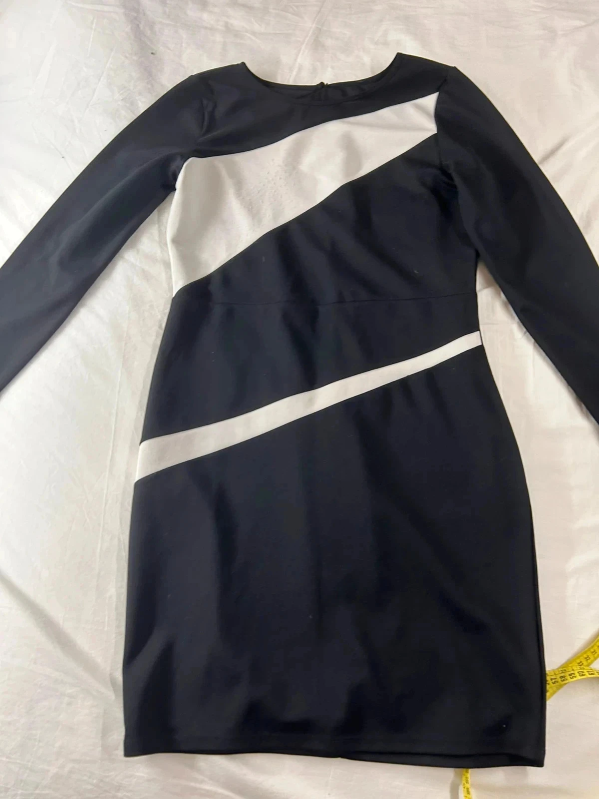 Vestido vintage negro y blanco – photo 2